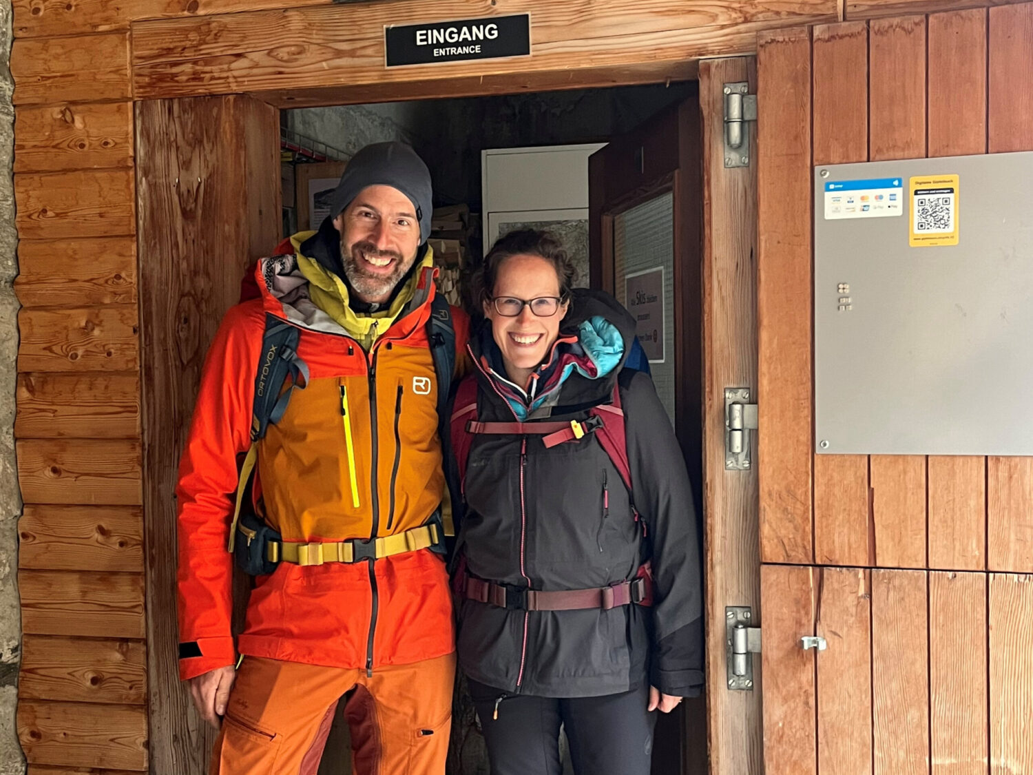Barabara und Sebastian, unser neues Hüttenwartspaar